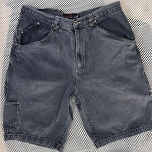 Karl Kani DarkGray Jean Shorts Size 36 Vintage Baggy Streetwear